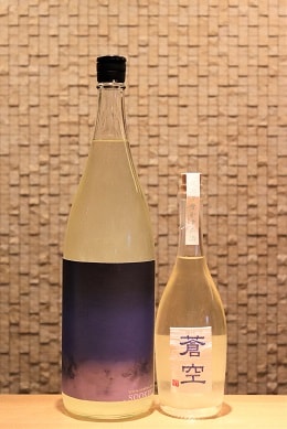 蒼空 夏純米吟醸かすみ酒 500ml/1800ml