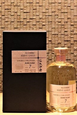 らんびき SHINY GOLD SAKURA CASK FINISH 500ml
