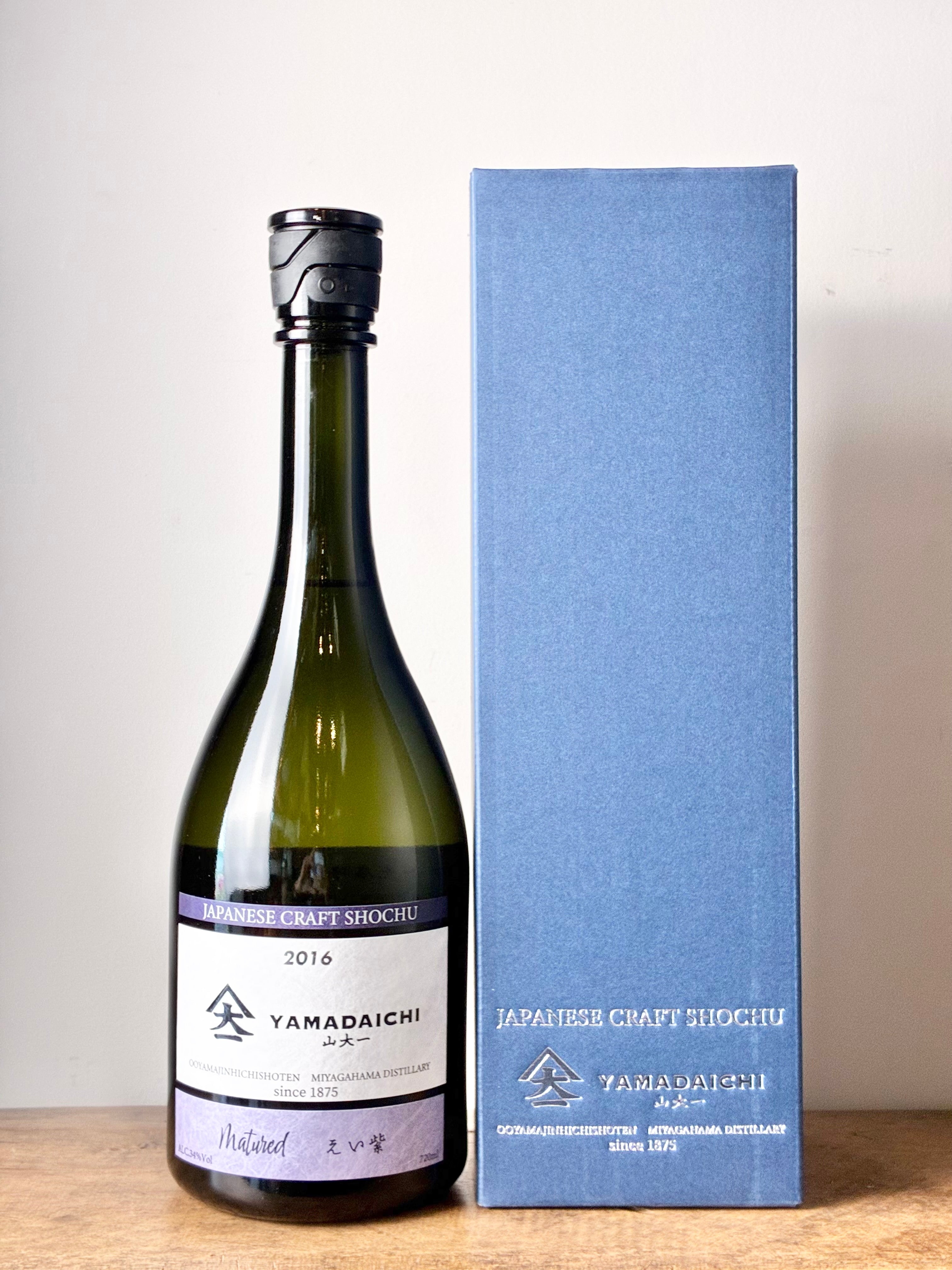 YAMADAICHI 山大一 Matured えい紫 芋焼酎 34度 – 日本酒と焼酎 かき沼