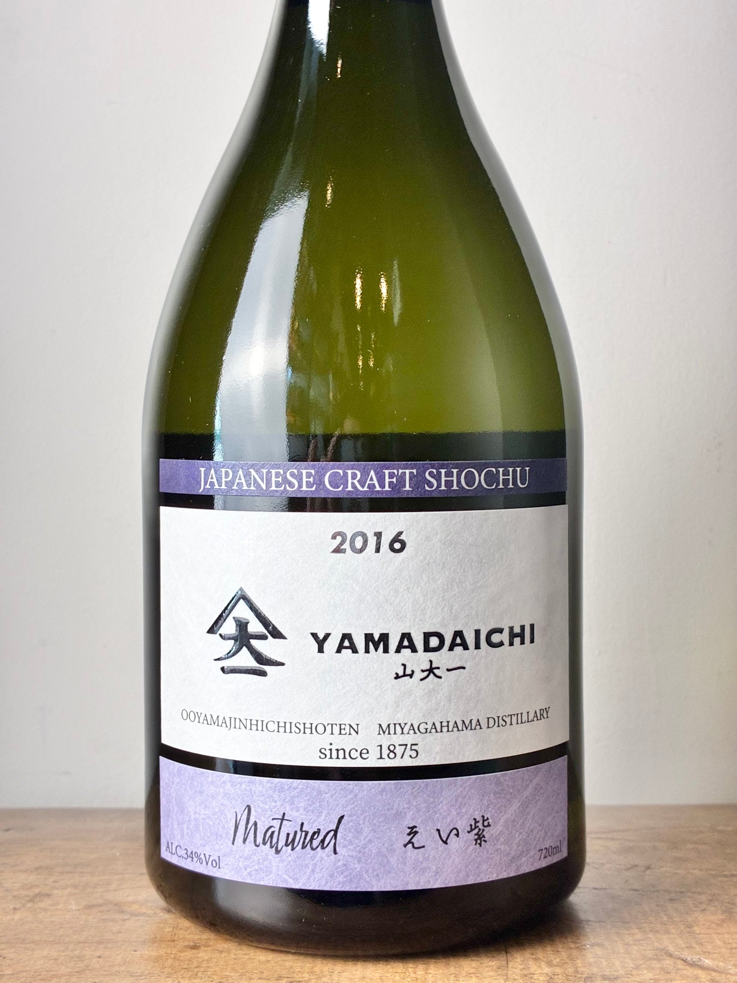 YAMADAICHI 山大一 Matured えい紫 芋焼酎 34度