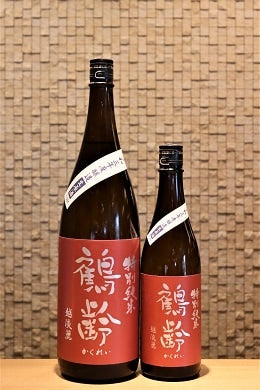 鶴齢 特別純米生原酒 越淡麗  1800ml