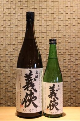 義侠 純米70 特別栽培米　720ml/1800ml