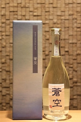 蒼空 初しぼり 純米かすみ生酒 美山錦  500ml