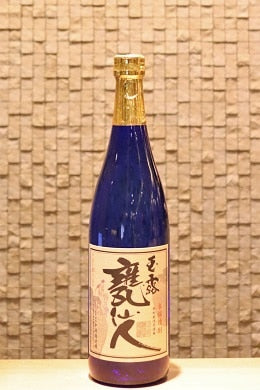 玉露 甕仙人 ブルーボトル 芋焼酎37°原酒　720ml