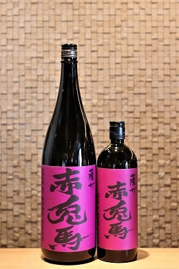 薩州　紫の赤兎馬　芋焼酎25度　720ml/1800ml