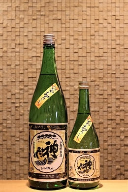 神亀 山廃純米酒 BLACK ひやおろし　720ml/1800ml