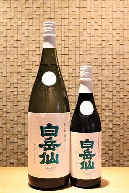 白岳仙 純米吟醸  海松  MIRU　720ml/1800ml
