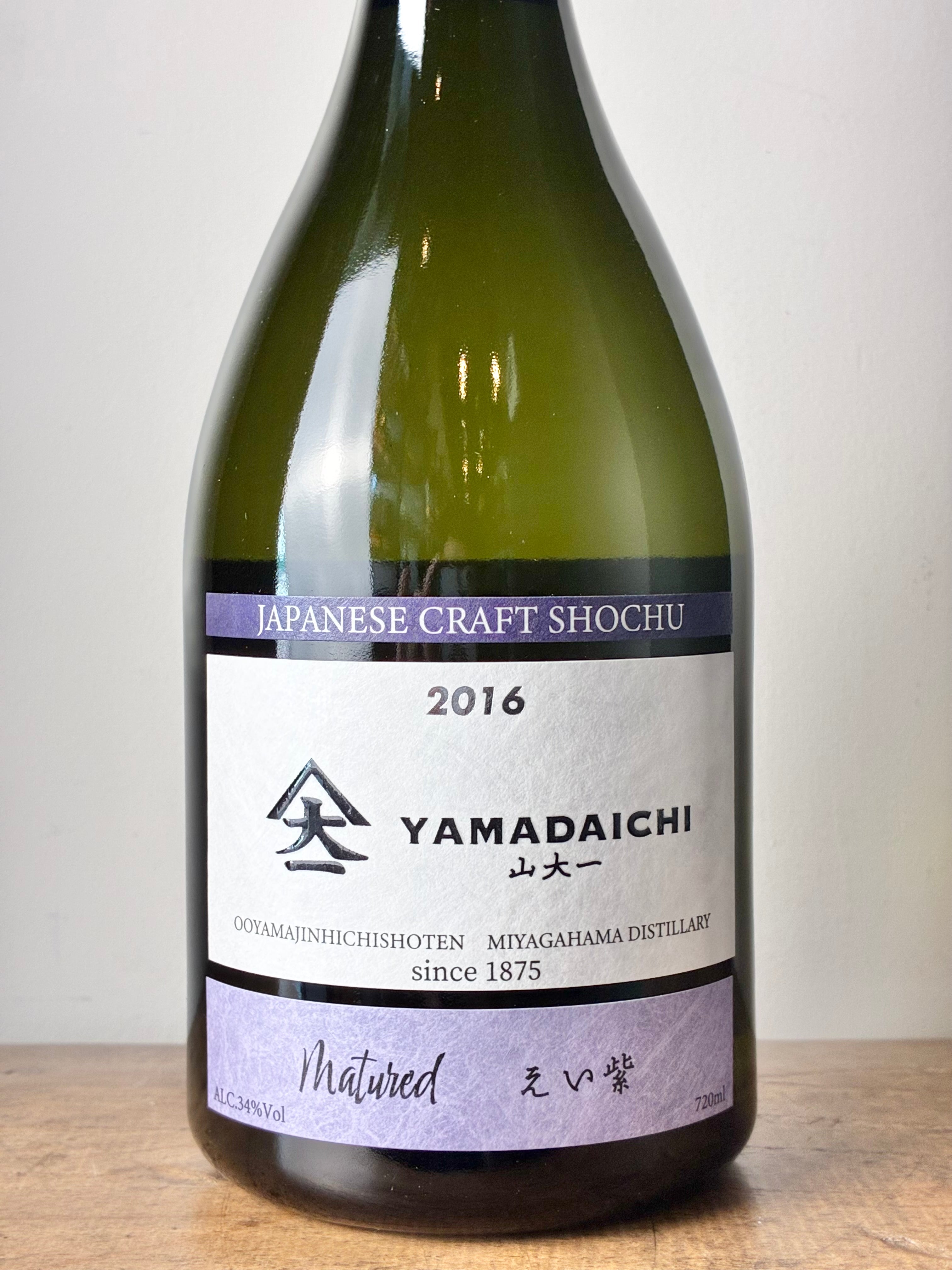 YAMADAICHI 山大一 Matured えい紫 芋焼酎 34度 – 日本酒と焼酎 かき沼